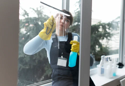 Nettoyage de vitres intérieures et extérieures à Villeneuve-les-Genêts